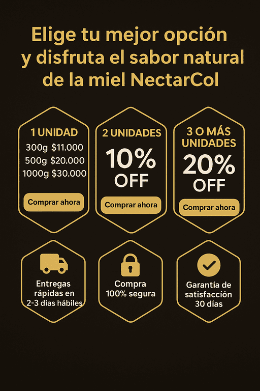 MIEL DE ABEJAS NECTARCOL