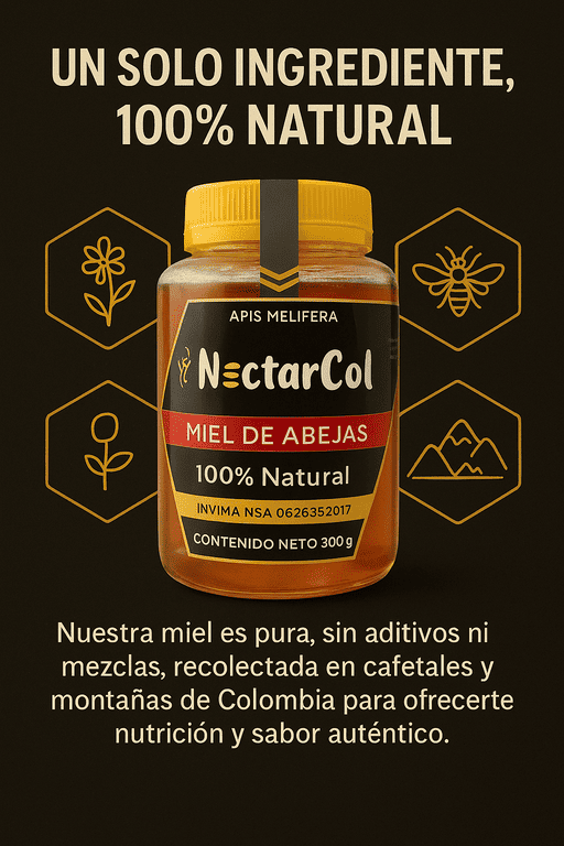 MIEL DE ABEJAS NECTARCOL