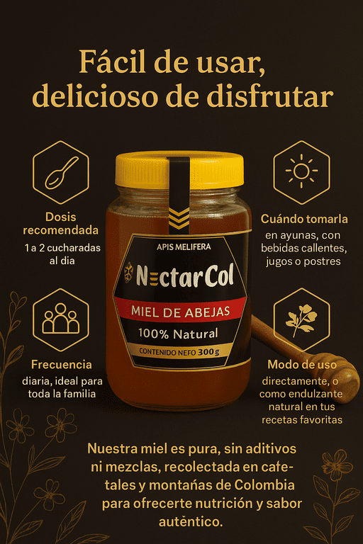 MIEL DE ABEJAS NECTARCOL